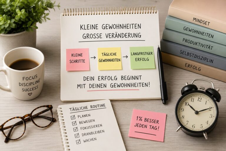 + Produktivität steigern: Warum gute Gewohnheiten der Schlüssel sind